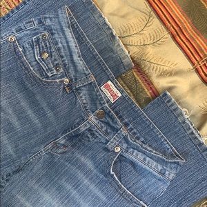 Whooz Blooz jeans size 16 stretch